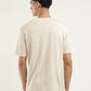Men's Printed Crew Neck T-shirt - Back View