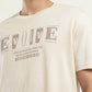 Men's Printed Crew Neck T-shirt - Detail View