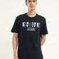 Men's Printed Crew Neck T-shirt - Front View