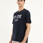 Men's Printed Crew Neck T-shirt - Side View