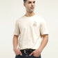 Men's Graphic Print Crew Neck T-Shirt - Styleshot View