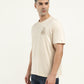 Men's Graphic Print Crew Neck T-Shirt - Side View