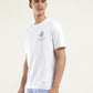 Men's Solid Crew Neck T-Shirt - Side View