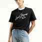 Men's Graphic Print Crew Neck T-Shirt - Styleshot View