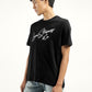 Men's Graphic Print Crew Neck T-Shirt - Side View