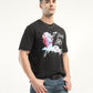 Men's Graphic Print Crew Neck T-shirt - Styleshot View