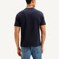 Men's Typography Crew Neck T-shirt - Back View
