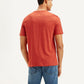 Men's Graphic Print Crew Neck T-shirt - Back View