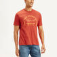 Men's Graphic Print Crew Neck T-shirt - Side View