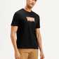 Men's Brand Logo Crew Neck T-shirt - Side View