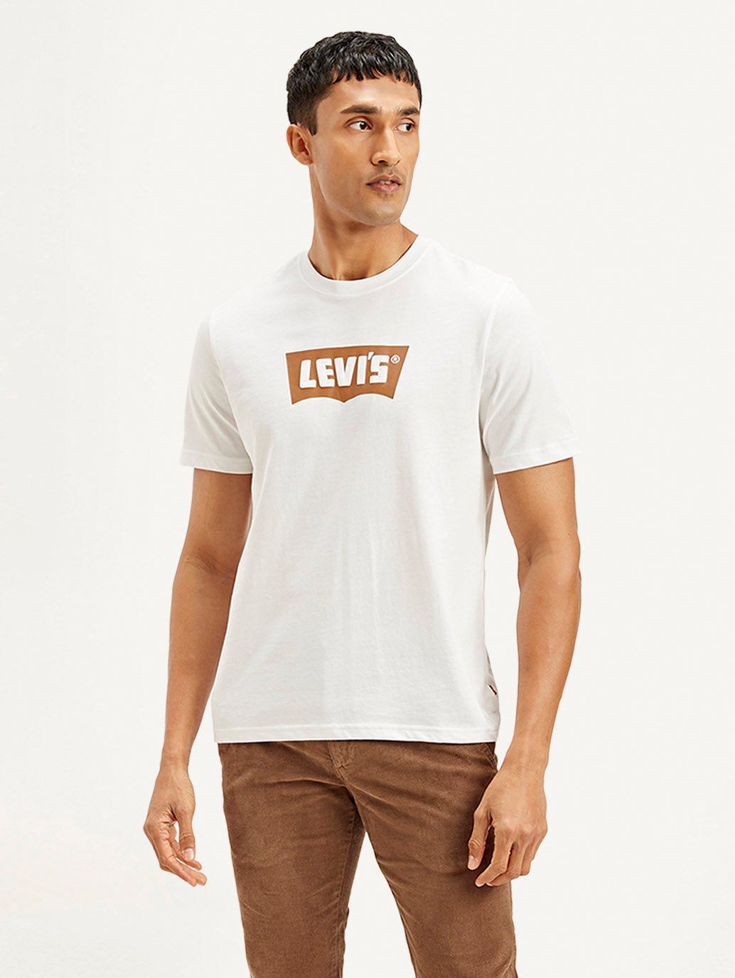 Men's Brand Logo Crew Neck T-shirt
