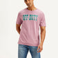 Men's Typography Crew Neck T-shirt - Front View