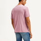 Men's Typography Crew Neck T-shirt - Back View