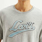 Men's Brand Logo Crew Neck T-shirt - Detail View