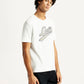 Men's Typography Regular Fit T-Shirt - Side View