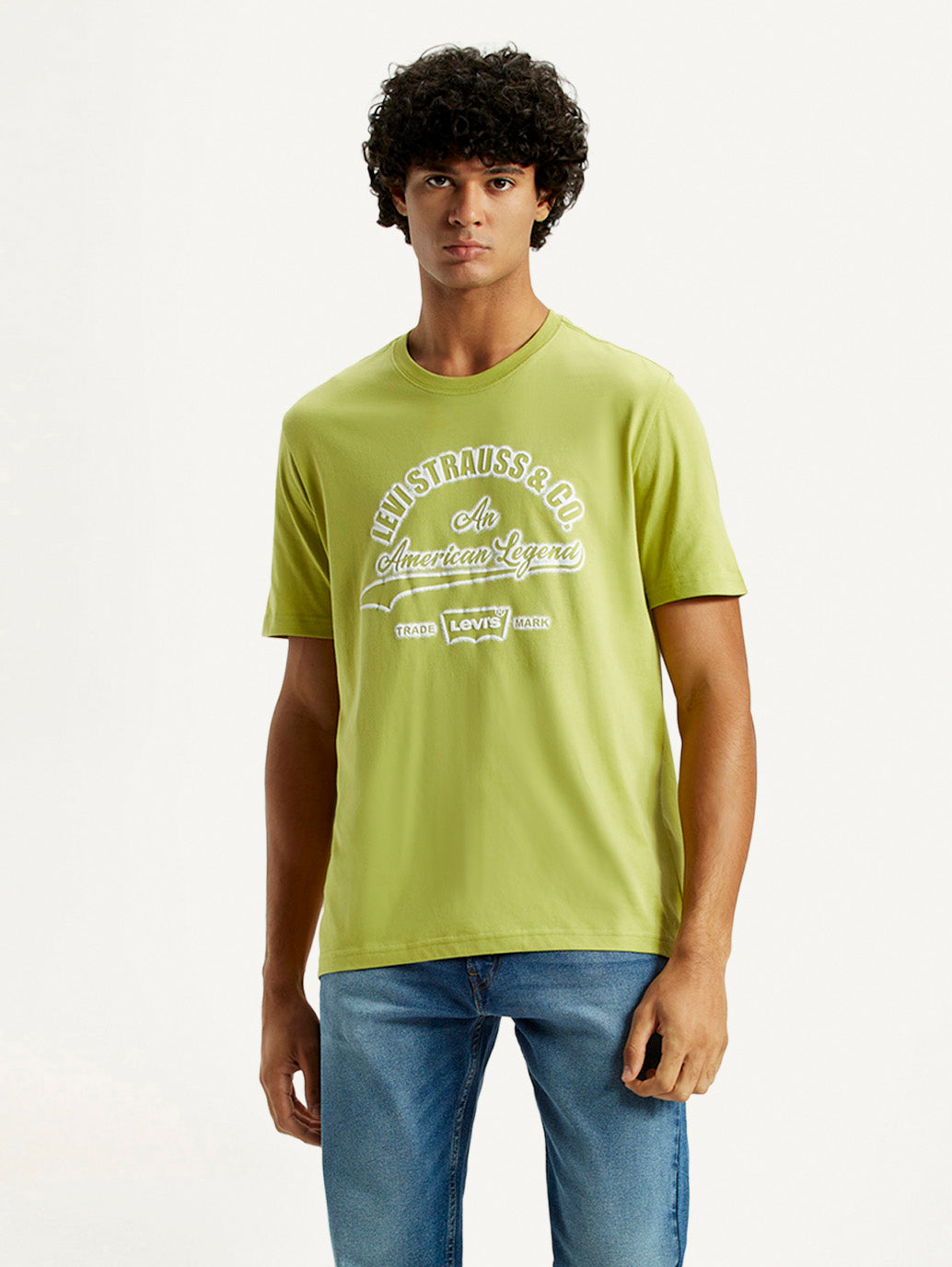 Men's Typography Regular Fit T-Shirt - Styleshot View
