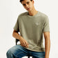 Men's Typography Regular Fit T-Shirt - Elevated View