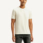 Men's Solid Regular Fit T-Shirt - Front View