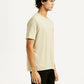 Men's Graphic Print Crew Neck T-shirt - Side View
