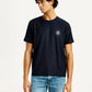Men's Graphic Print Crew Neck T-shirt - Front View