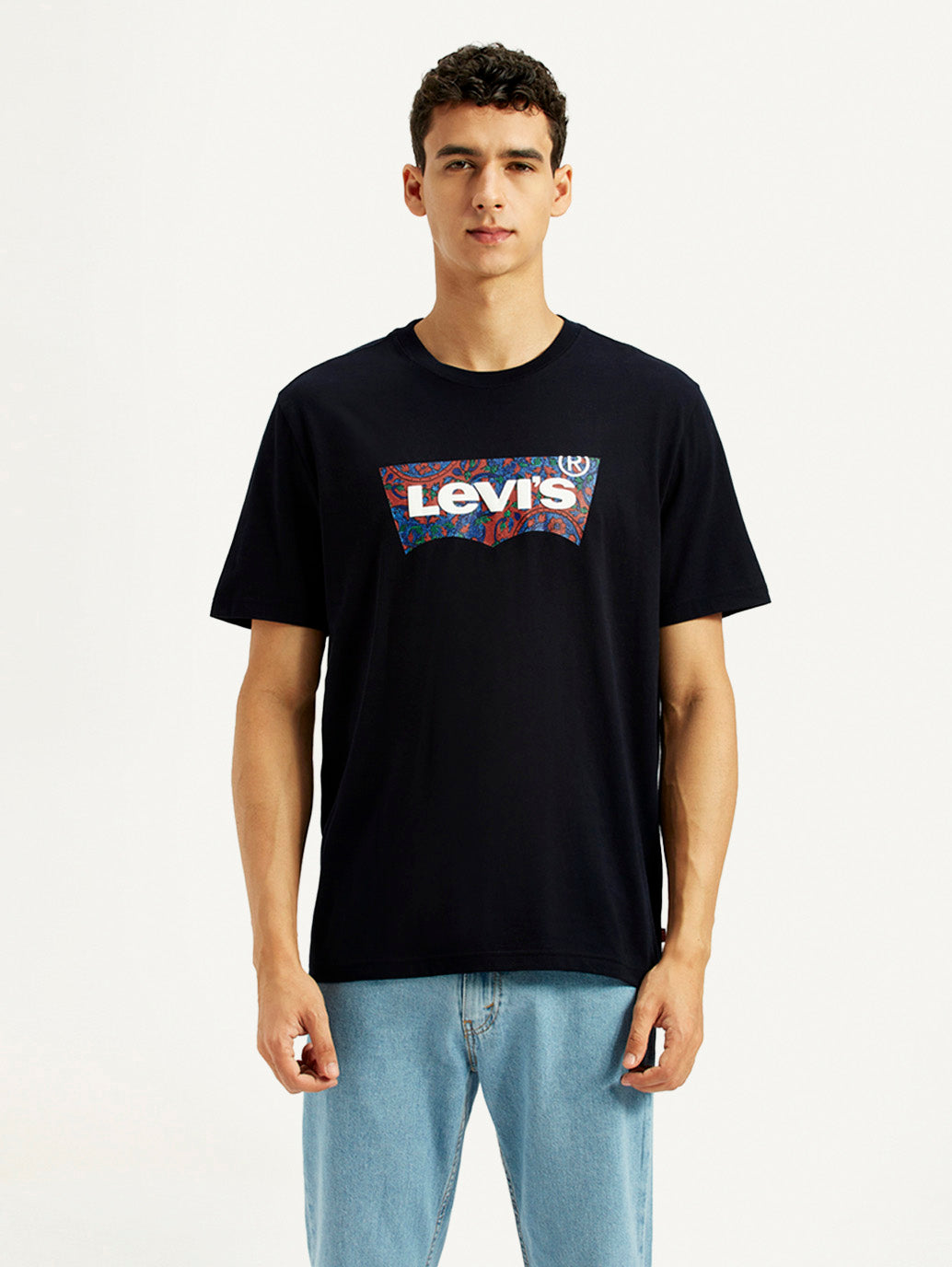 Men's Graphic Regular Fit T-Shirt - Front View