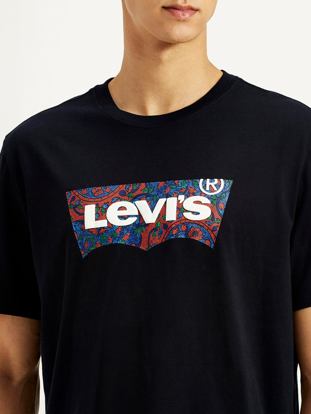 Men's Graphic Regular Fit T-Shirt - Detail View
