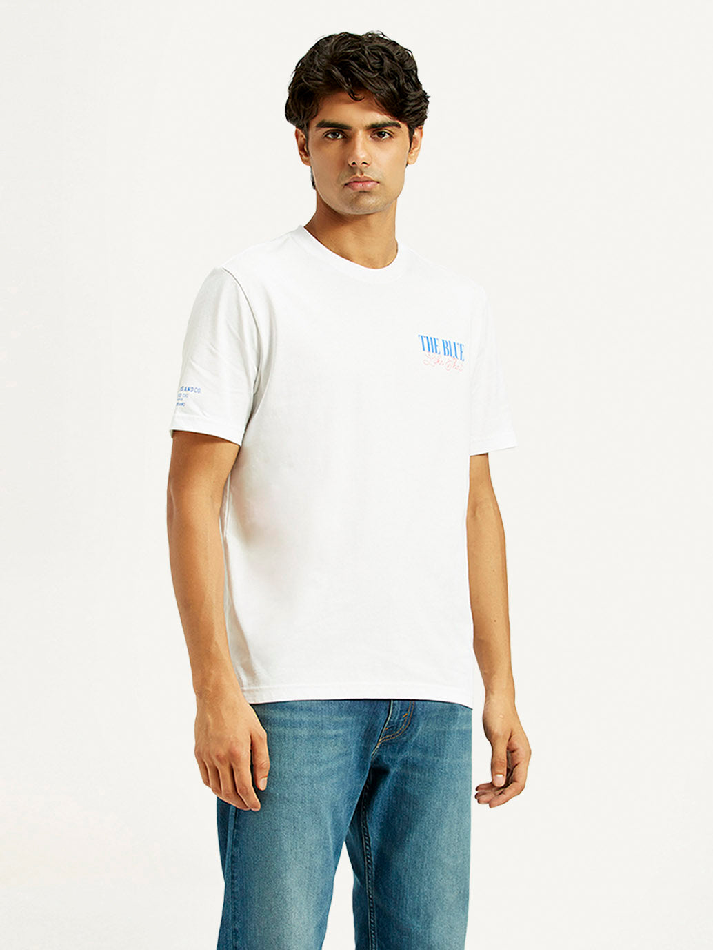 Men's Graphic Regular Fit T-Shirt - Side View