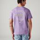 Men's Graphic Print Regular Fit T-Shirt - Back View