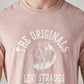 Men's Graphic Print Regular Fit Overdyed T-Shirt - Detail View