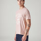Men's Graphic Print Regular Fit Overdyed T-Shirt - Side View