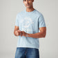Men's Graphic Print Regular Fit Overdyed T-Shirt - Styleshot View