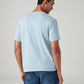Men's Graphic Print Regular Fit Overdyed T-Shirt - Back View