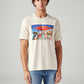Men's Graphic Print Regular Fit T-Shirt - Front View