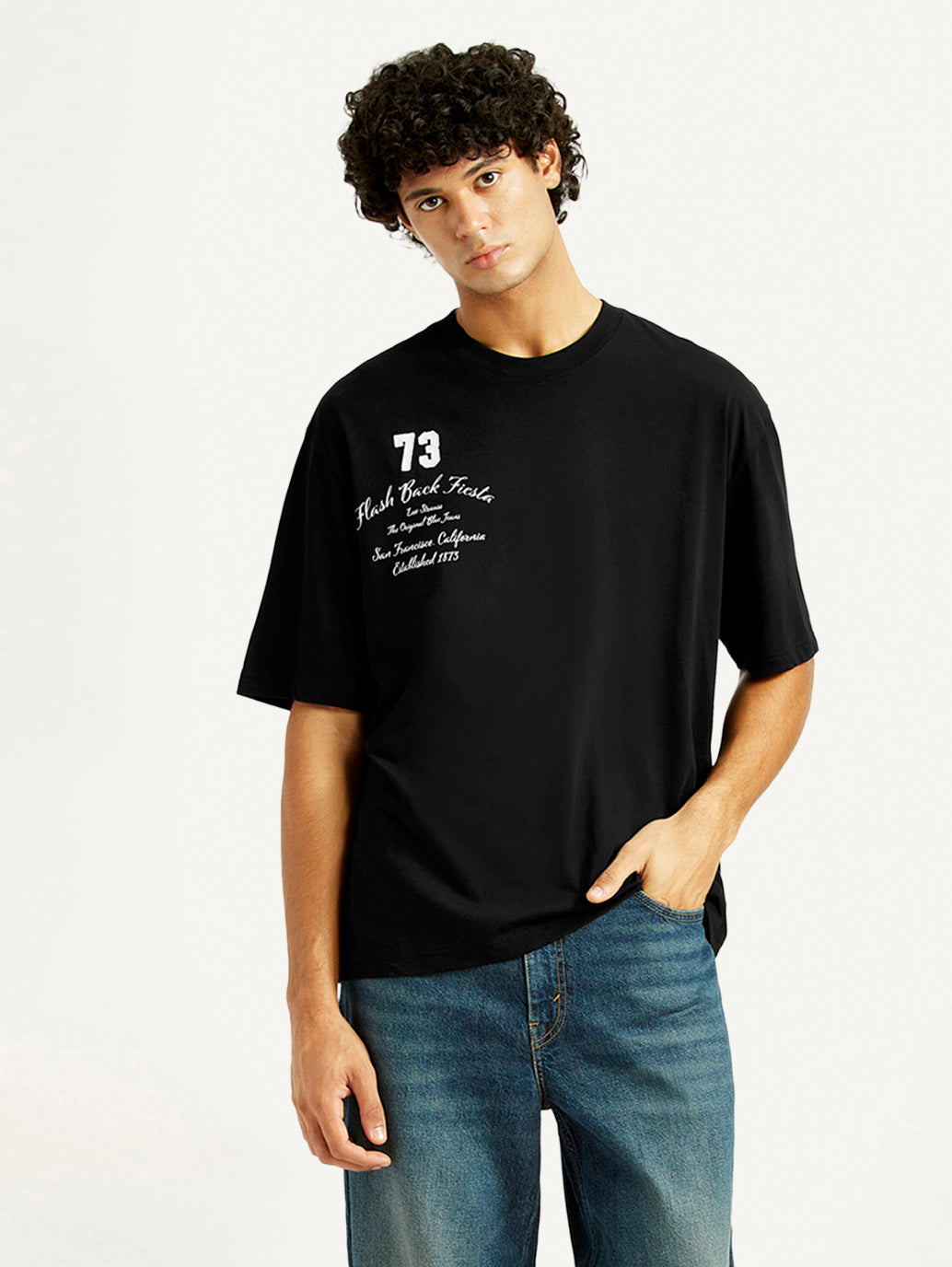 Men's Graphic Regular Fit T-Shirt - Styleshot View