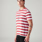 Men's Striped Regular Fit T-Shirt - Side View