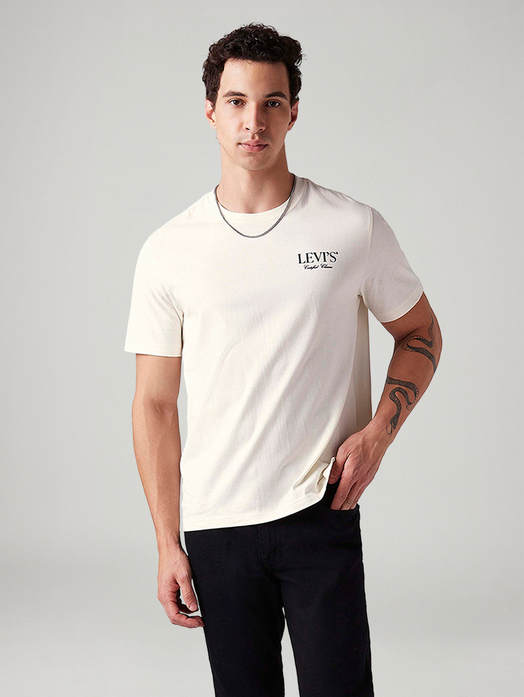Men's Graphic Print Regular Fit T-Shirt
