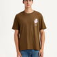 Men's Floral Crew Neck T-shirt - Front View