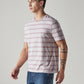 Men's Striped Regular Fit Jersey T-Shirt - Side View