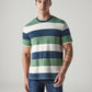 Men's Striped Regular Fit Jersey T-Shirt - 20 View