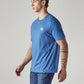 Men's Solid Regular Fit Jersey T-Shirt - Side View