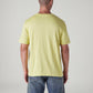 Men's Solid Regular Fit Jersey T-Shirt - Back View