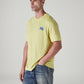 Men's Solid Regular Fit Jersey T-Shirt - Side View