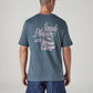 Men's Graphic Print Regular Fit Jersey T-Shirt - Back View
