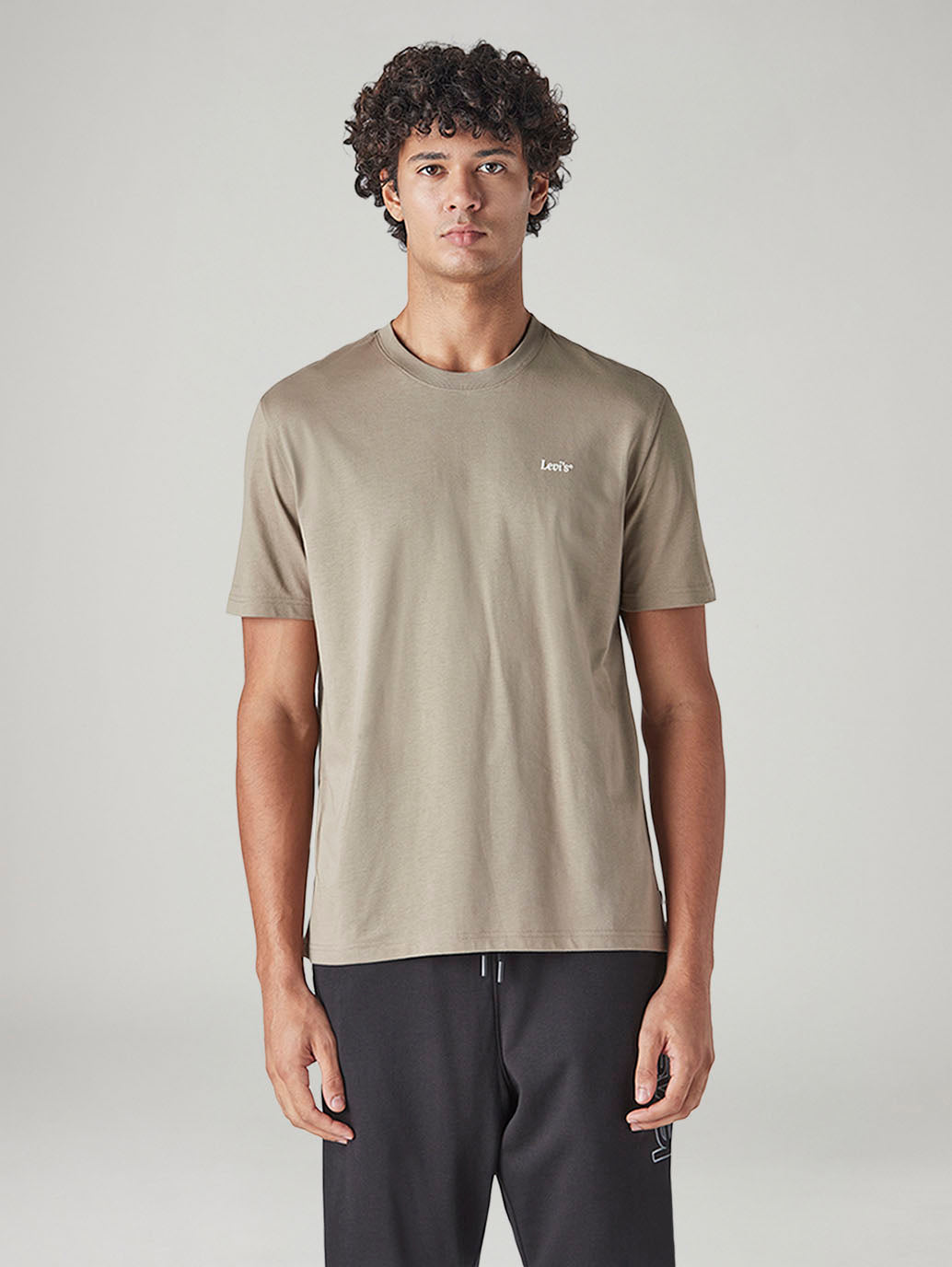 Men's Graphic Print Regular Fit T-Shirt - Front View