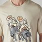 Men's Graphic Print Regular Fit Jersey T-Shirt - Detail View