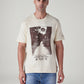Men's Graphic Print Regular Fit Jersey T-Shirt - Front View