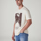 Men's Graphic Print Regular Fit Jersey T-Shirt - Side View