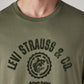 Men's Typography Printed Regular Fit Jersey T-Shirt - Detail View