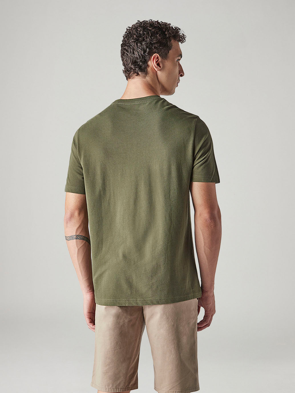 Men's Embroidered Regular Fit Pique T-Shirt - 20 View
