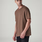 Men's Logo Printed Regular Fit Interlock T-Shirt - Side View